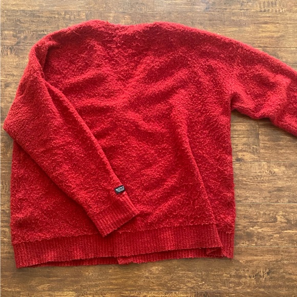 red levi’s relaxed cardigan ☆ size: XL - Picture 3 of 4